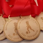 Eagles fc season medals.
