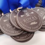 Royal hampshire county court slate medals.